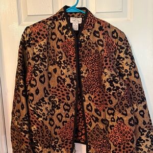 Leopard Print Women's Jacket‎